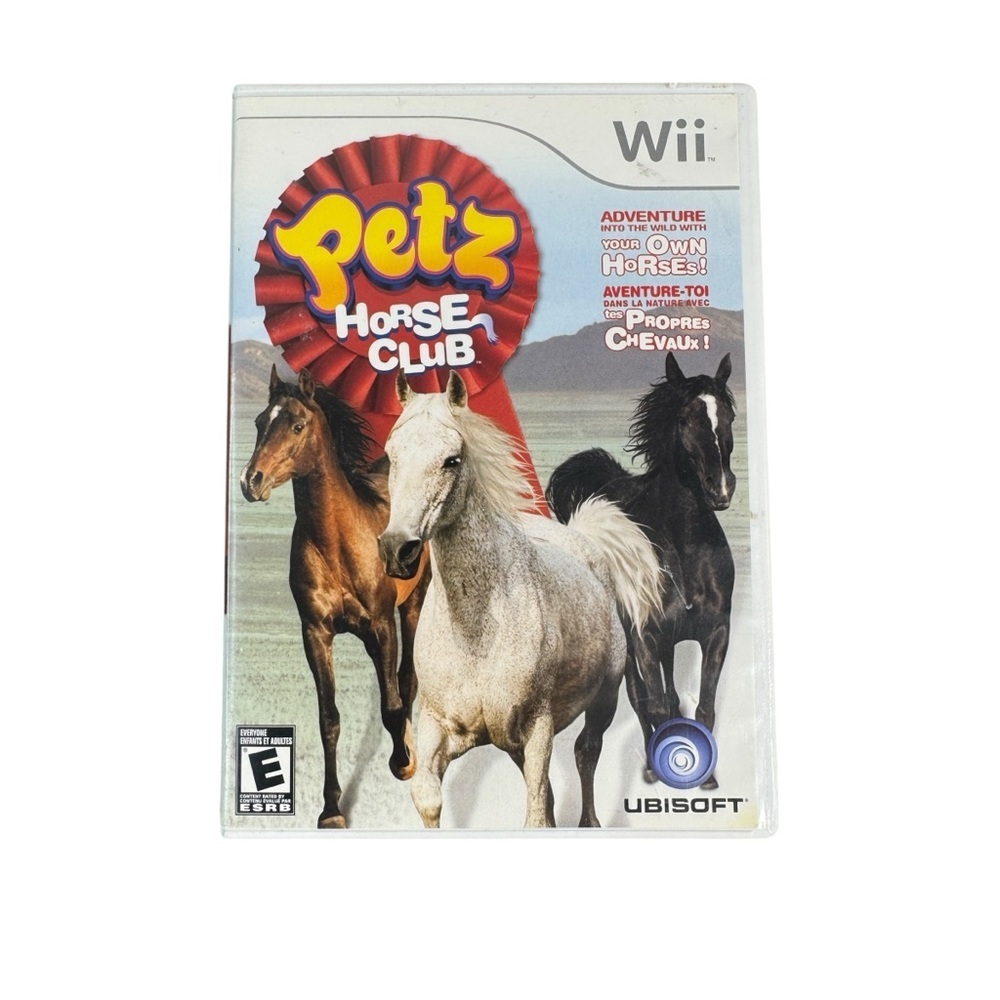 Petz Horsez Club - Nintendo Wii 2008 Complete With Manual
